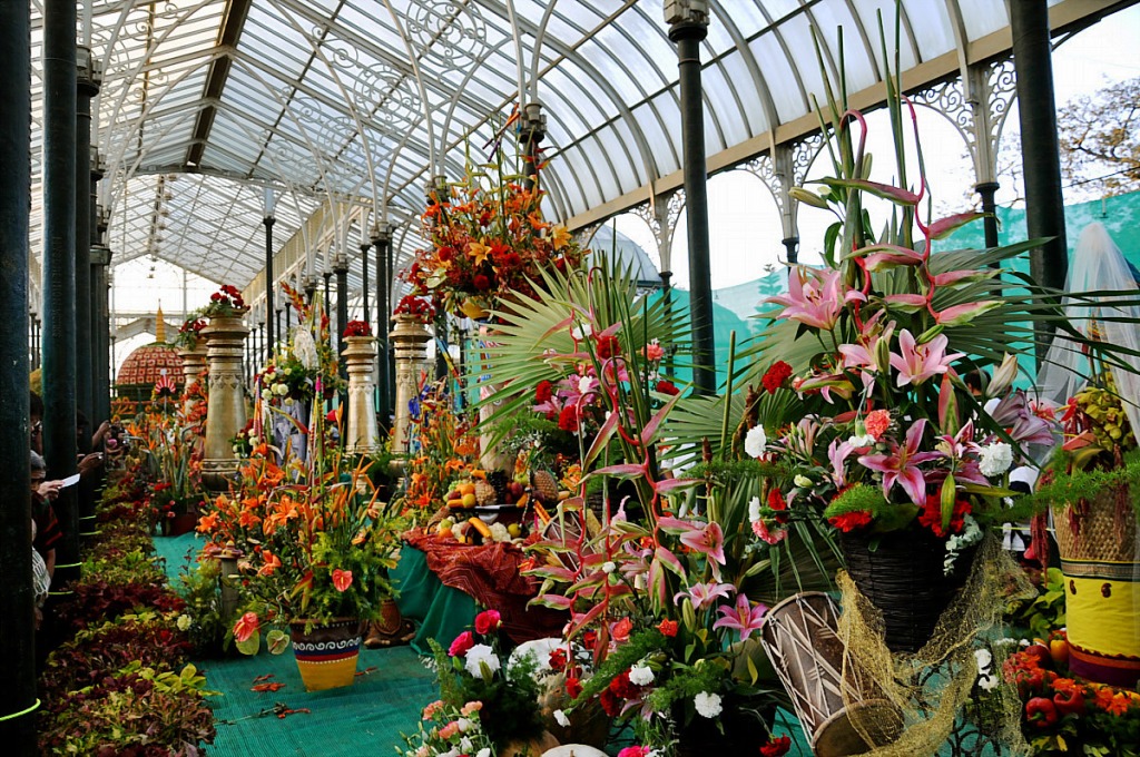 Lalbagh Flower Show jigsaw puzzle in Flowers puzzles on TheJigsawPuzzles.com