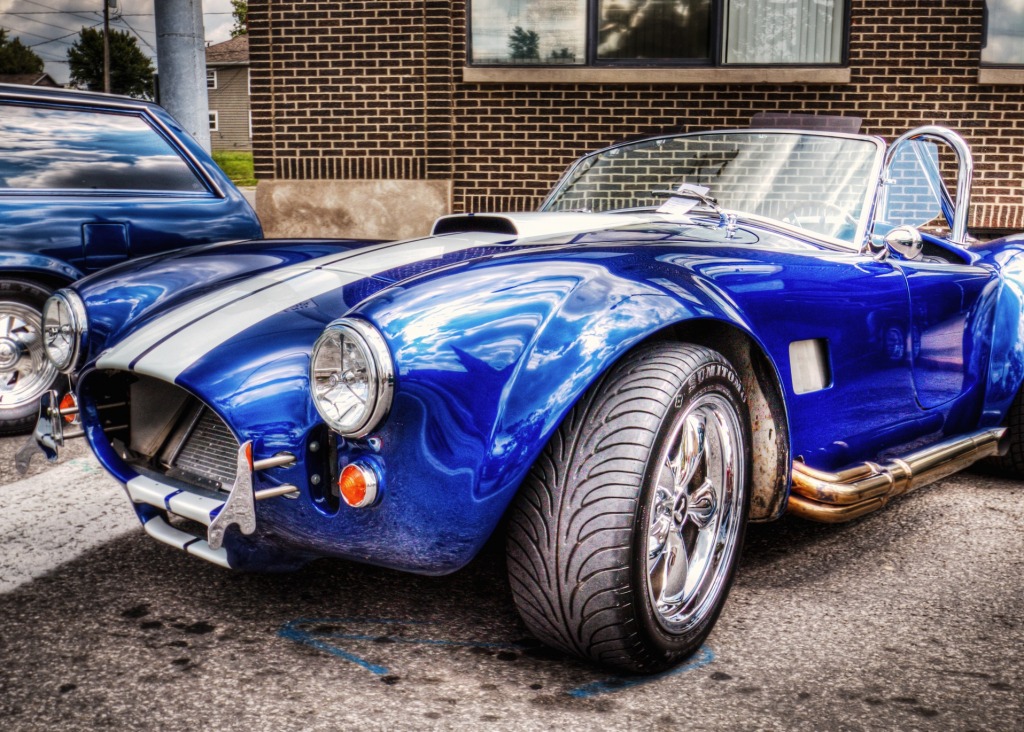1965 Ford Cobra, Marion Car Show jigsaw puzzle in Cars & Bikes puzzles on TheJigsawPuzzles.com