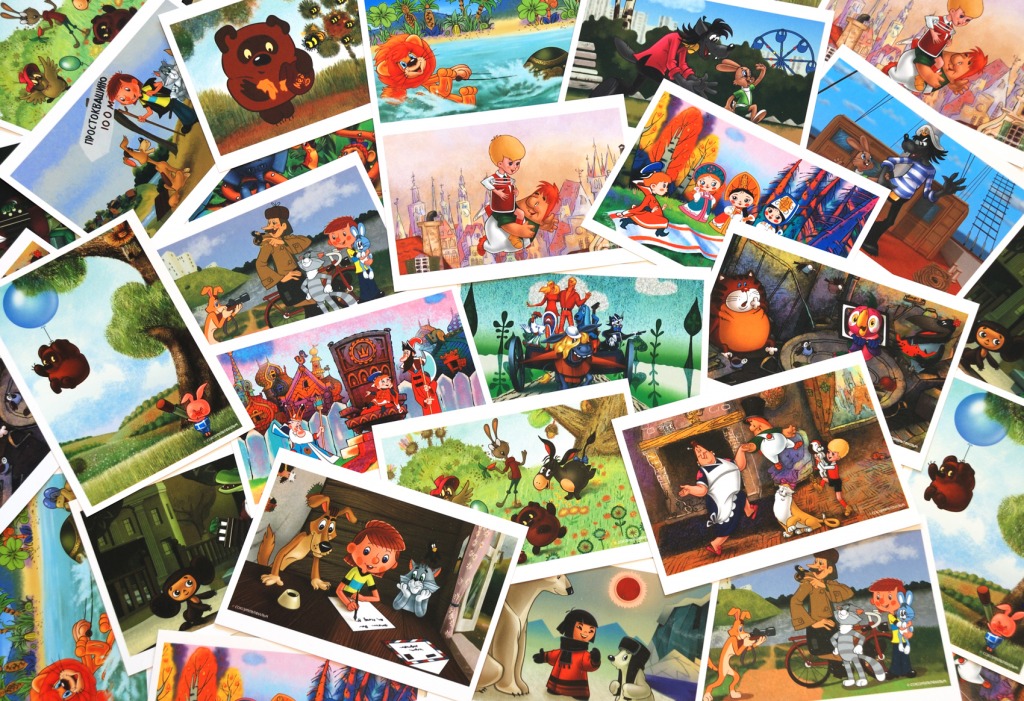 New Postcards jigsaw puzzle in Puzzle of the Day puzzles on TheJigsawPuzzles.com