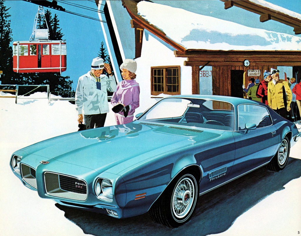 1971 Pontiac Firebird Esprit jigsaw puzzle in Puzzle of the Day puzzles on TheJigsawPuzzles.com