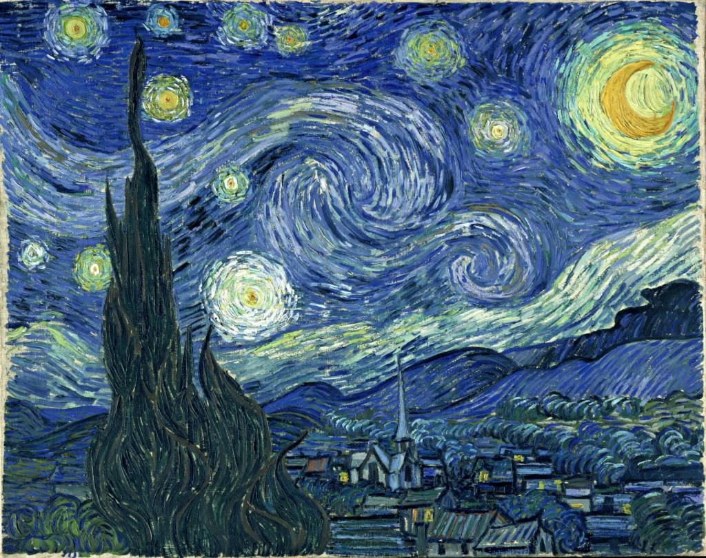 Starry Night jigsaw puzzle in Piece of Art puzzles on TheJigsawPuzzles.com