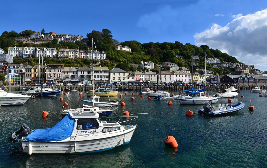 East Looe, Angleterre jigsaw puzzle in Puzzle du jour puzzles on TheJigsawPuzzles.com