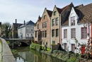 The Ezel Bridge, Bruges, Belgium