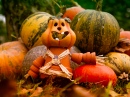 Halloween Pumpkin Man
