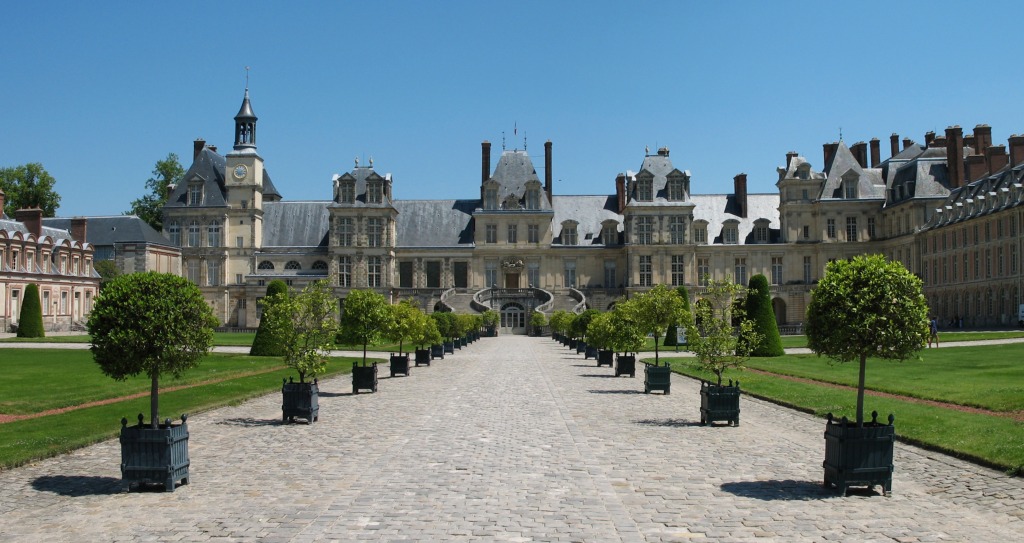 Fontainebleau Palace jigsaw puzzle in Castles puzzles on TheJigsawPuzzles.com