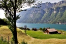 Farm in Swiss Alps