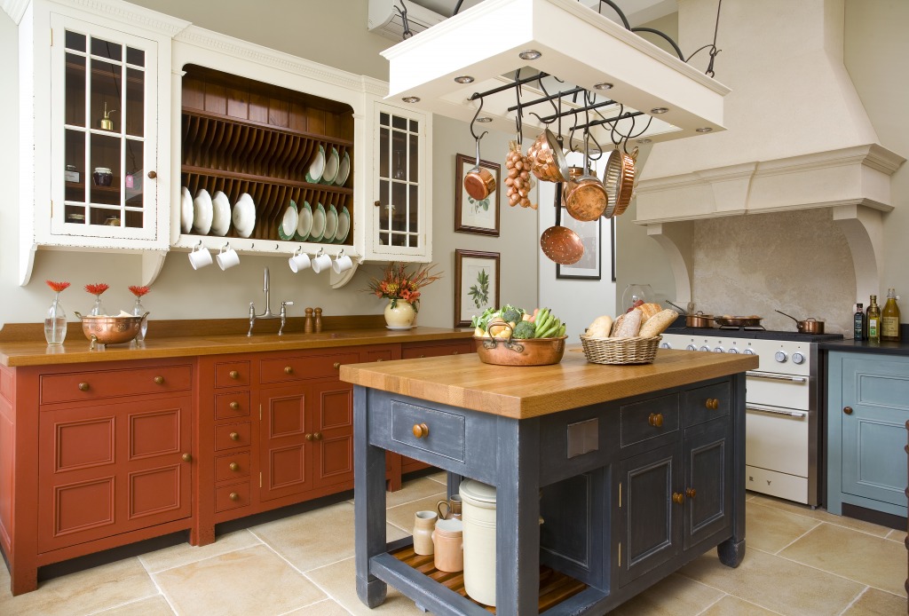 Traditional Kitchen jigsaw puzzle in Food & Bakery puzzles on TheJigsawPuzzles.com
