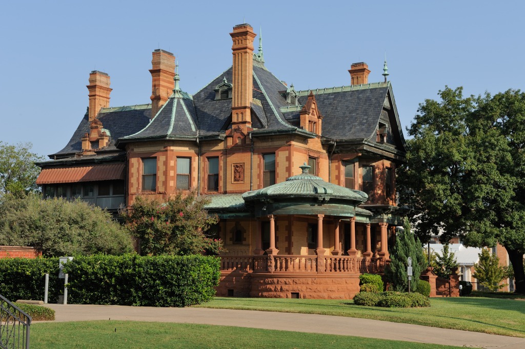 Eddleman-McFarland House, Fort Worth, Texas jigsaw puzzle in Street View puzzles on TheJigsawPuzzles.com