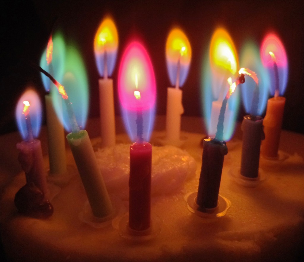 Cool Colored Candles jigsaw puzzle in Macro puzzles on TheJigsawPuzzles.com