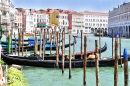 Gondolas at Hotel Ca' Sagredo, Venice