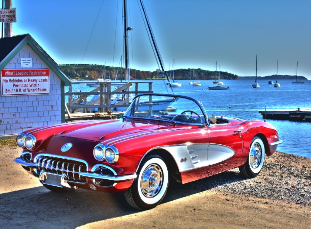 Corvette Roadster Ano 1959 jigsaw puzzle in Carros & Motos puzzles on TheJigsawPuzzles.com