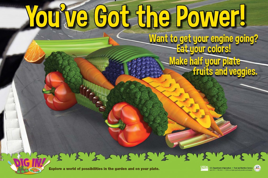 Você Tem o Poder! jigsaw puzzle in Frutas & Vegetais puzzles on TheJigsawPuzzles.com