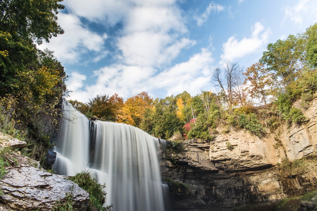 ster's Falls, Ontario, Canada jigsaw puzzle in Waterfalls puzzles on