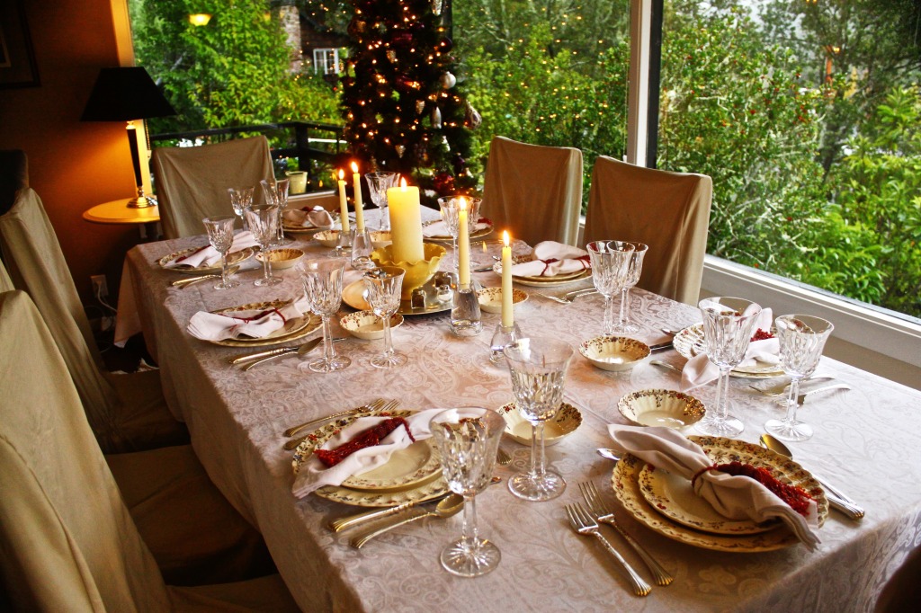 Christmas Dinner jigsaw puzzle in Food & Bakery puzzles on TheJigsawPuzzles.com