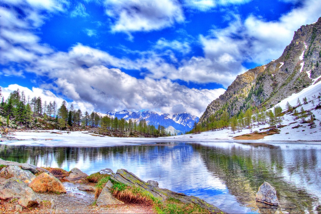 Arpy Lake View jigsaw puzzle in Great Sightings puzzles on TheJigsawPuzzles.com