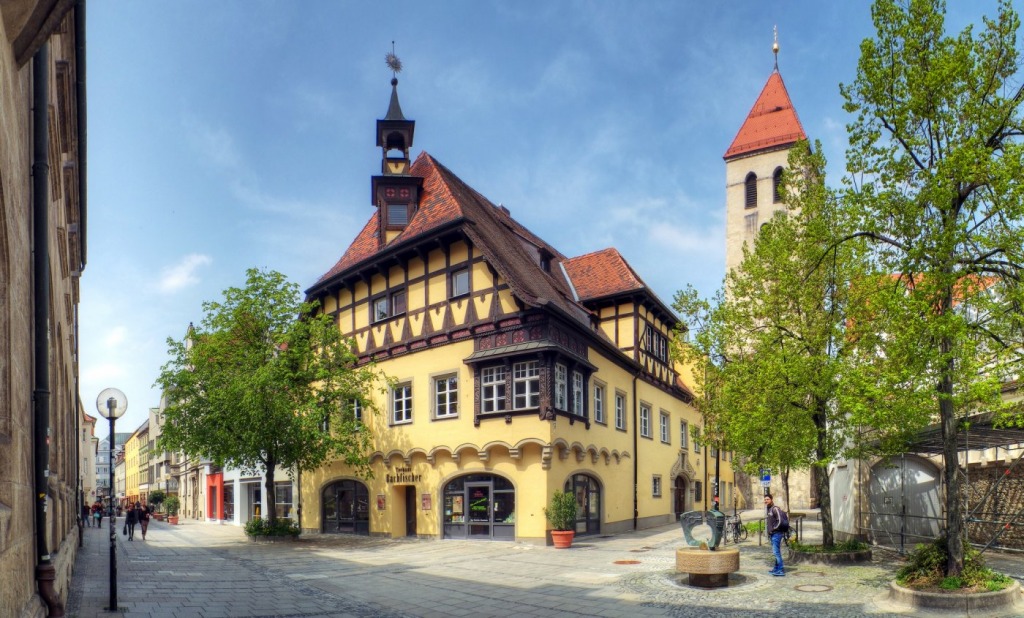 Regensburg, Bavaria, Germany jigsaw puzzle in Street View puzzles on TheJigsawPuzzles.com