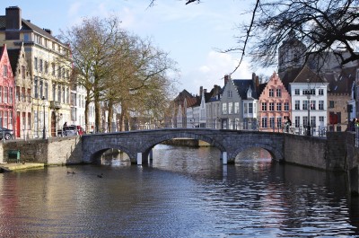 Carmersburg Bridge, Bruges, Belgium jigsaw puzzle in Bridges puzzles on ...