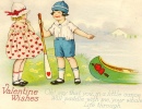 Vintage Valentine Postcard