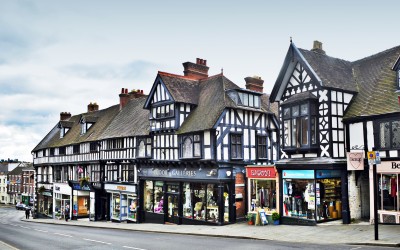 Wyle Cop, Shrewsbury, England jigsaw puzzle in Street View puzzles on ...