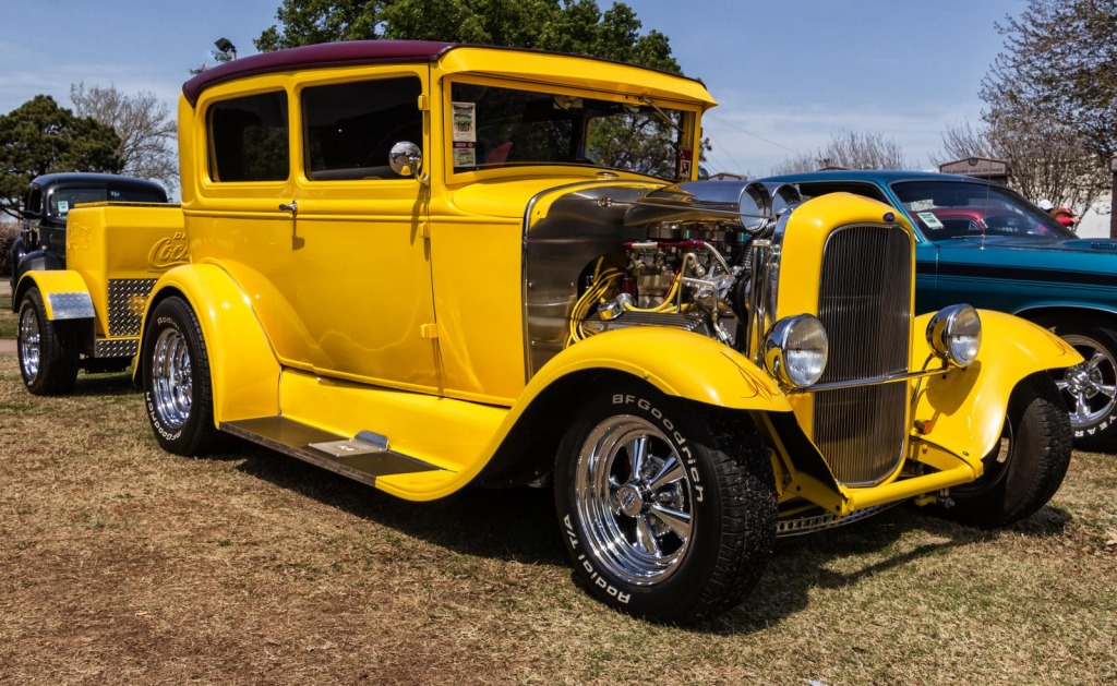 Southwest Street Rod Nationals, Oklahoma City jigsaw puzzle in Voitures et Motos puzzles on TheJigsawPuzzles.com