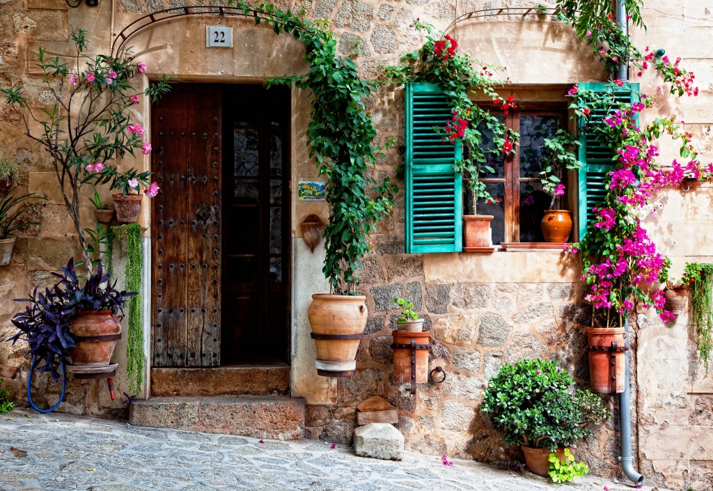 Valdemossa, Mallorca, Spain jigsaw puzzle in Flowers puzzles on ...
