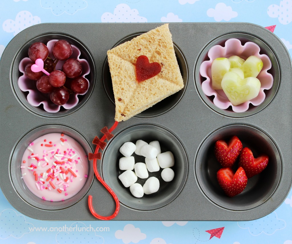 Love is in the Air Muffin Tin Meal jigsaw puzzle in Food & Bakery puzzles on TheJigsawPuzzles.com