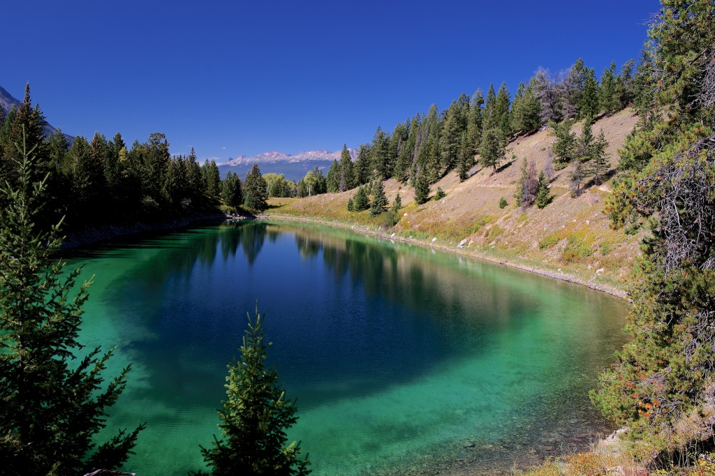 Valley of Five Lakes jigsaw puzzle in Puzzle of the Day puzzles on TheJigsawPuzzles.com