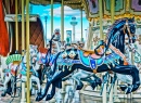 Carousel Horses, Albert Dock