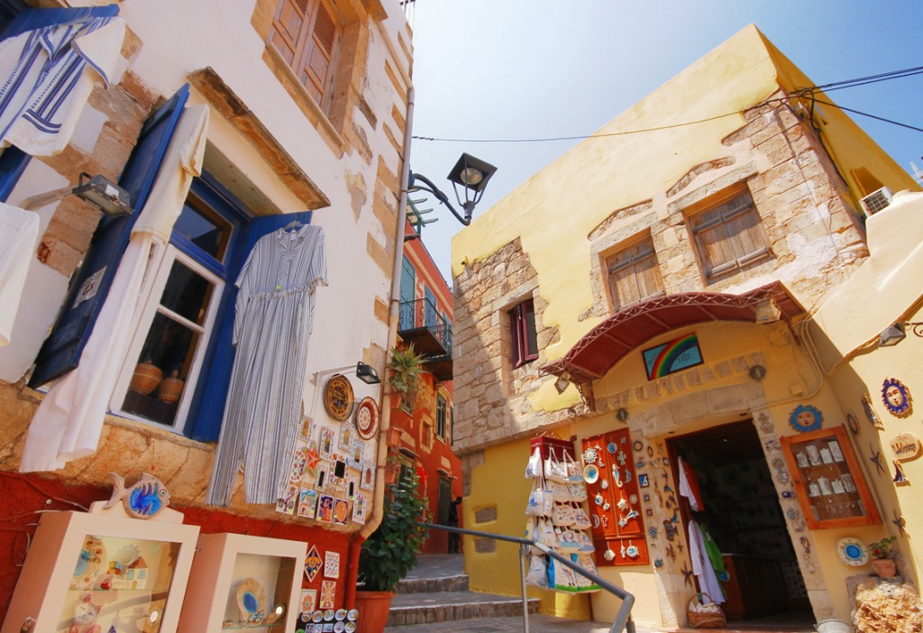 Chania Old Town, Crete, Greece jigsaw puzzle in Street View puzzles on TheJigsawPuzzles.com
