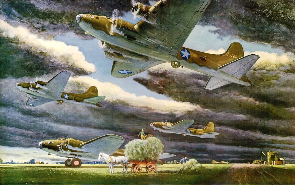 1942 Englische Landschaft jigsaw puzzle in Luftfahrt puzzles on TheJigsawPuzzles.com