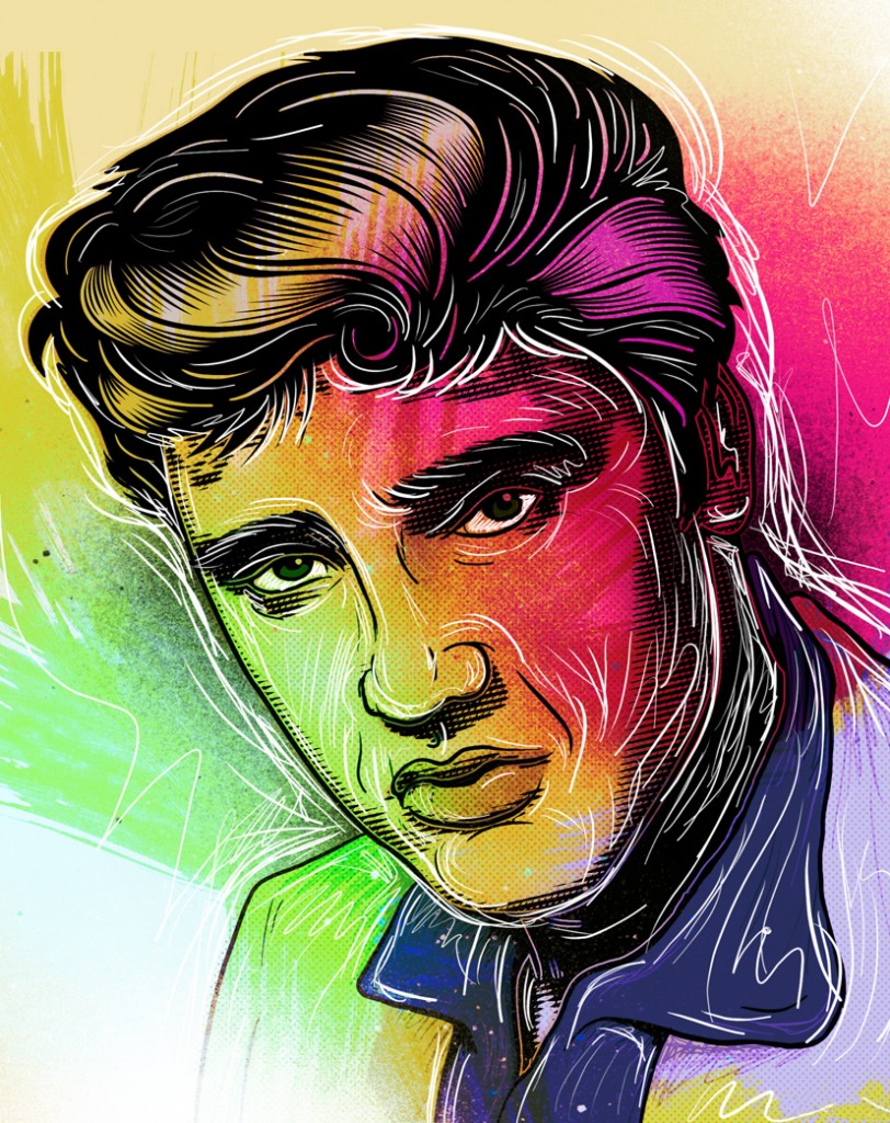 Elvis jigsaw puzzle in People puzzles on TheJigsawPuzzles.com