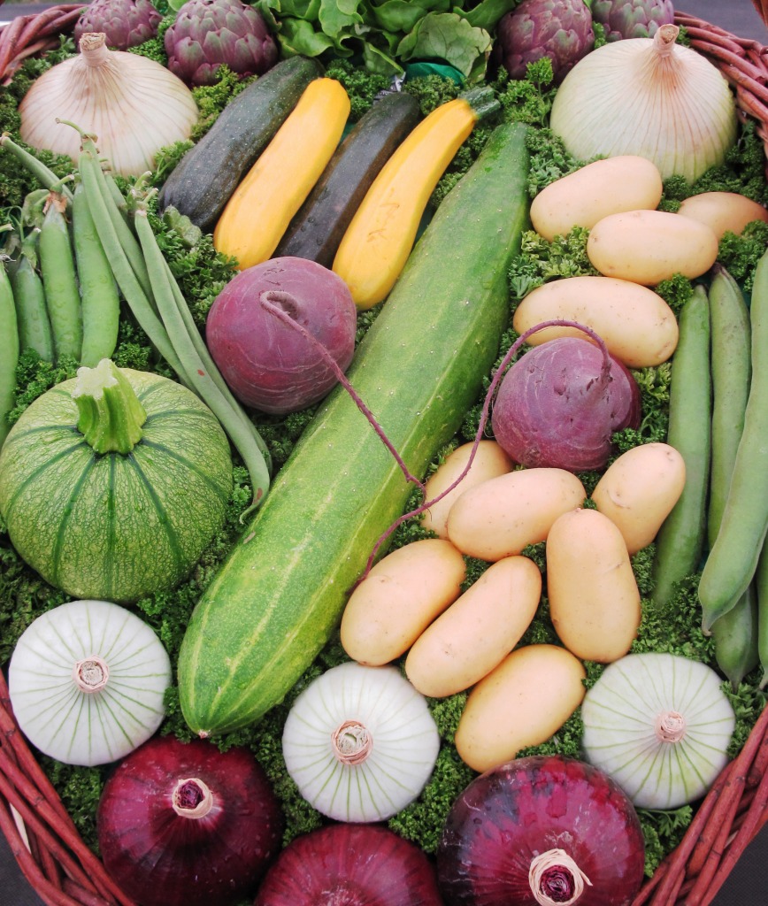 Marché aux légumes, Jersey jigsaw puzzle in Fruits & Légumes puzzles on TheJigsawPuzzles.com