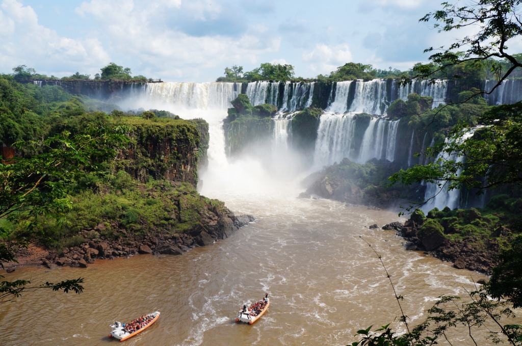 Iguazú National Park, Argentinian Side jigsaw puzzle in Waterfalls puzzles on TheJigsawPuzzles.com