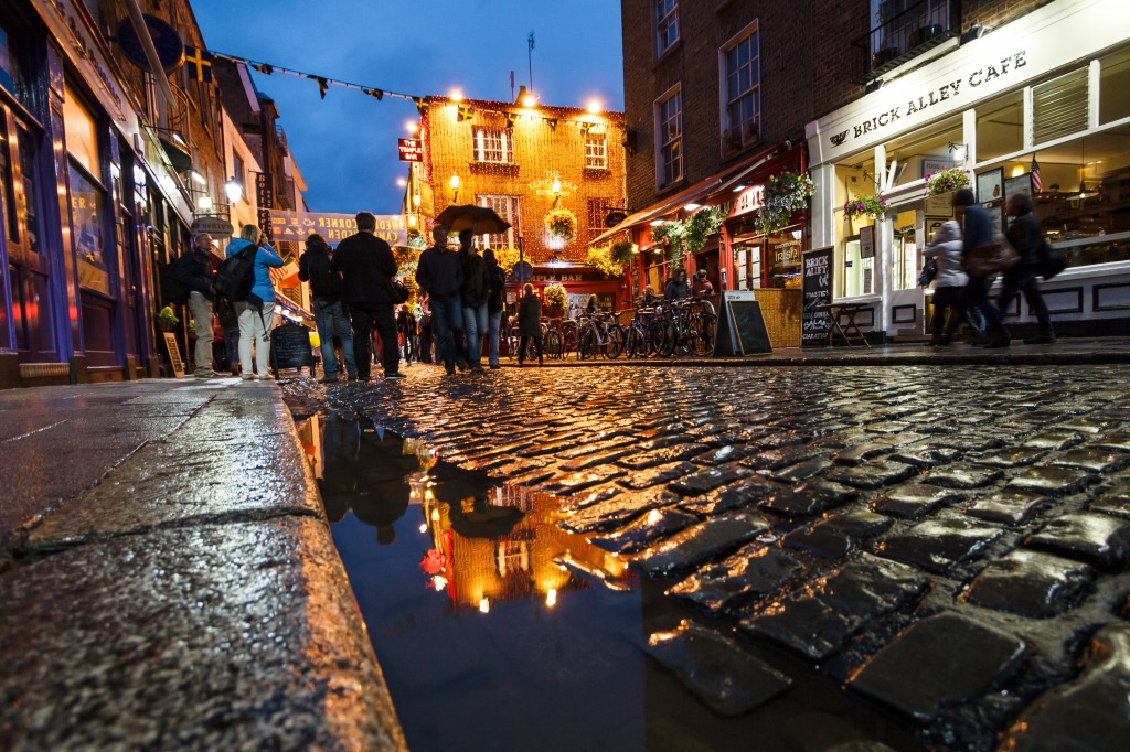 Temple Bar, Dublin, Irland jigsaw puzzle in Puzzle des Tages puzzles on TheJigsawPuzzles.com