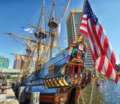 Kalmar Nyckel Tall Ship jigsaw puzzle in Puzzle of the Day puzzles on ...