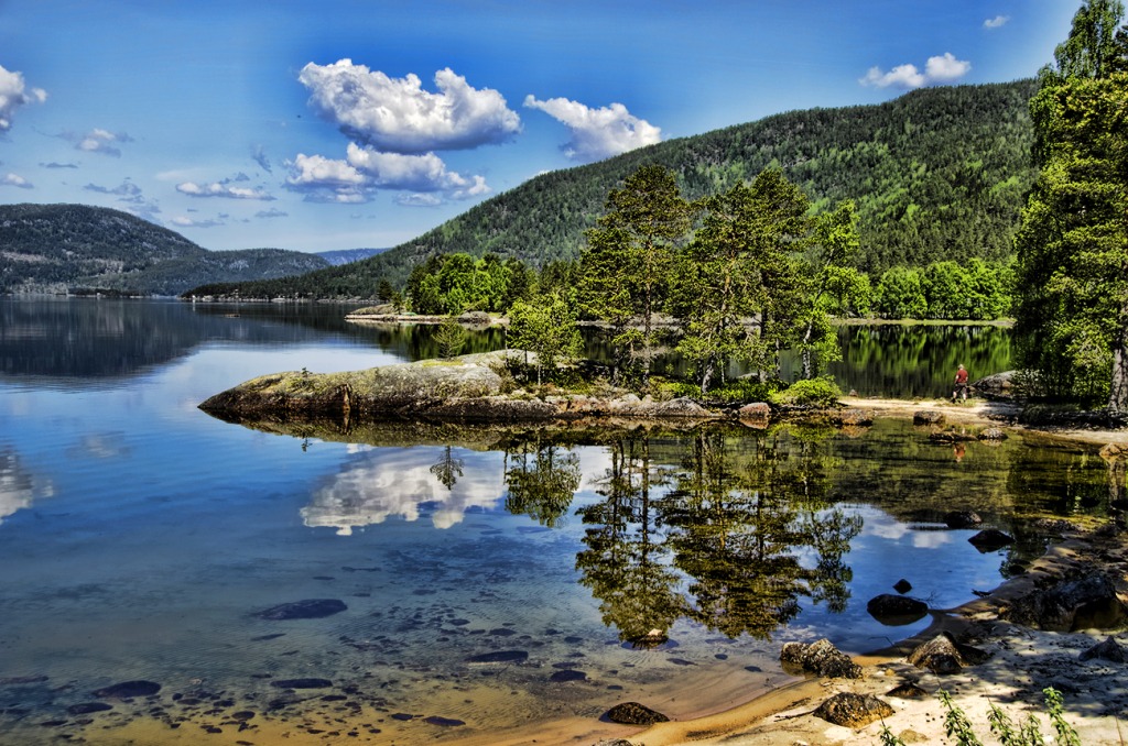 Vacation in Norway jigsaw puzzle in Puzzle of the Day puzzles on TheJigsawPuzzles.com