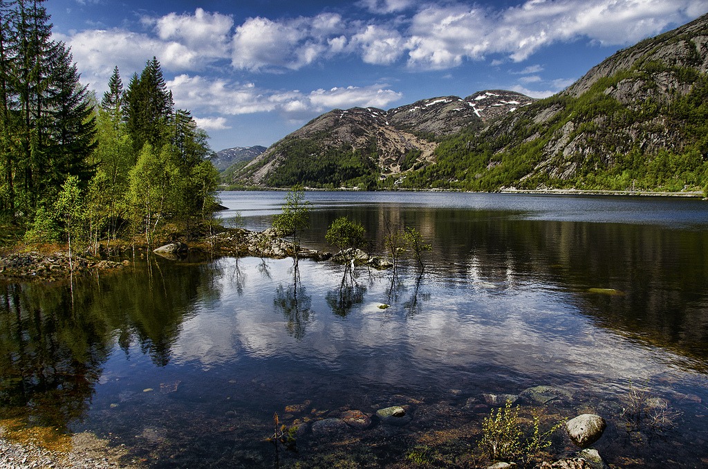 Norwegian Mountains jigsaw puzzle in Great Sightings puzzles on TheJigsawPuzzles.com
