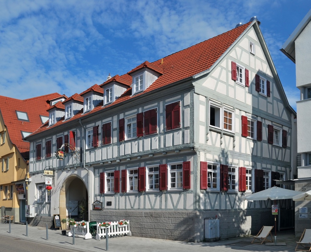 Ditzingen, Germany jigsaw puzzle in Street View puzzles on TheJigsawPuzzles.com