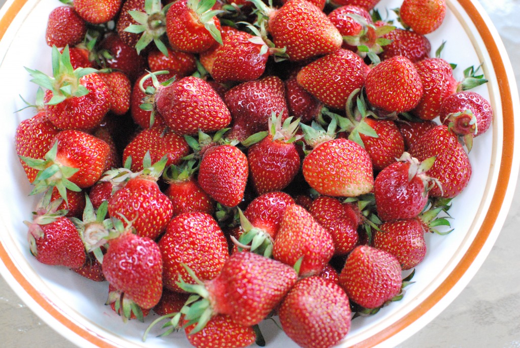 Strawberries jigsaw puzzle in Fruits & Veggies puzzles on TheJigsawPuzzles.com