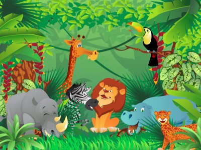 In the Jungle jigsaw puzzle in Animals puzzles on TheJigsawPuzzles.com