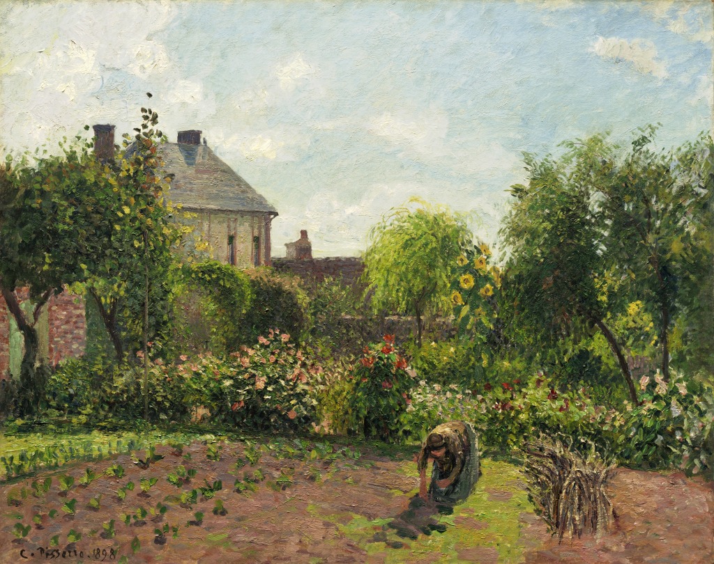 The Artist’s Garden at Eragny jigsaw puzzle in Piece of Art puzzles on TheJigsawPuzzles.com