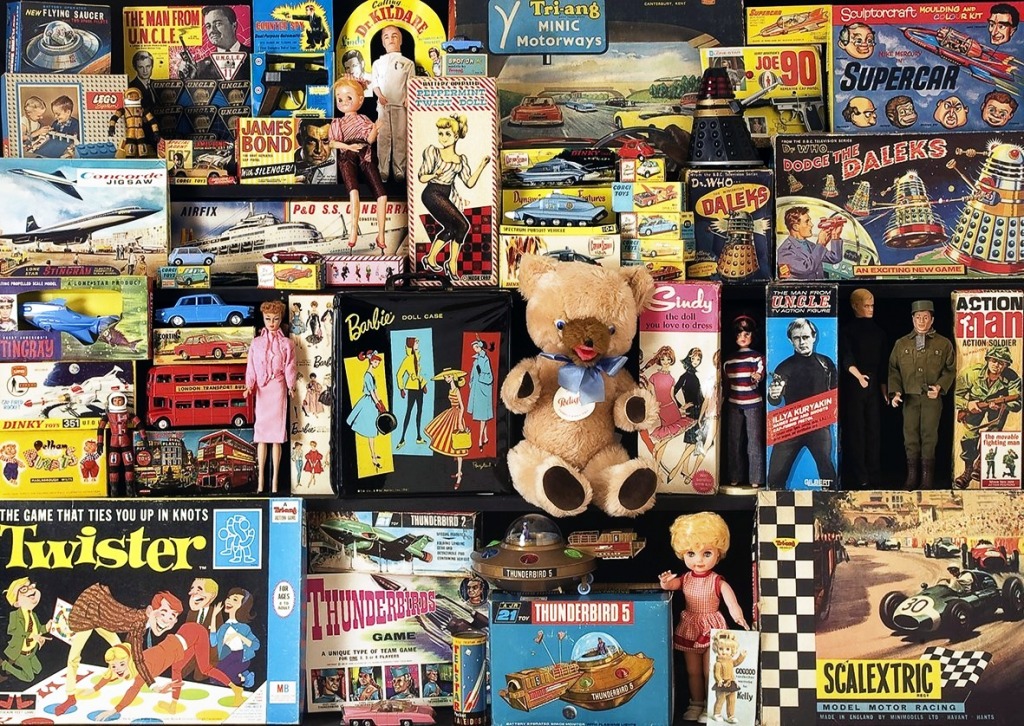 Toys of Yesteryear jigsaw puzzle in Puzzle of the Day puzzles on TheJigsawPuzzles.com