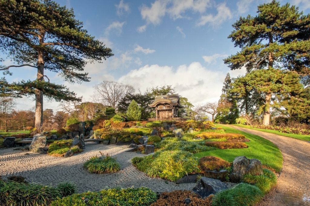 Japanische Landschaft in Kew Gardens jigsaw puzzle in Großartige Landschaften puzzles on TheJigsawPuzzles.com