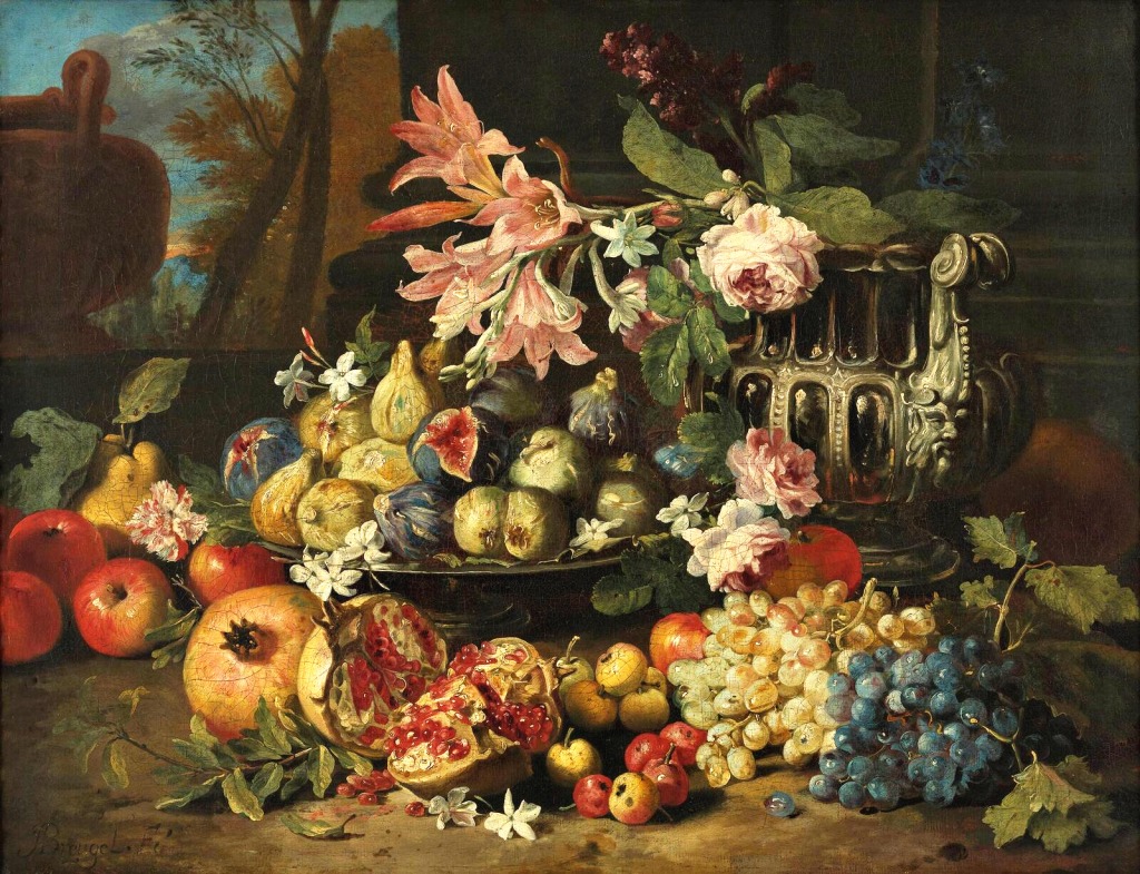 Fruit and Flowers jigsaw puzzle in Fruits & Veggies puzzles on TheJigsawPuzzles.com