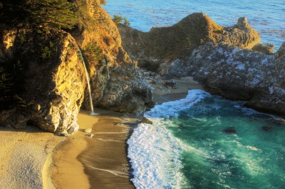 Mcway Waterfall, Big Sur jigsaw puzzle in Waterfalls puzzles on ...