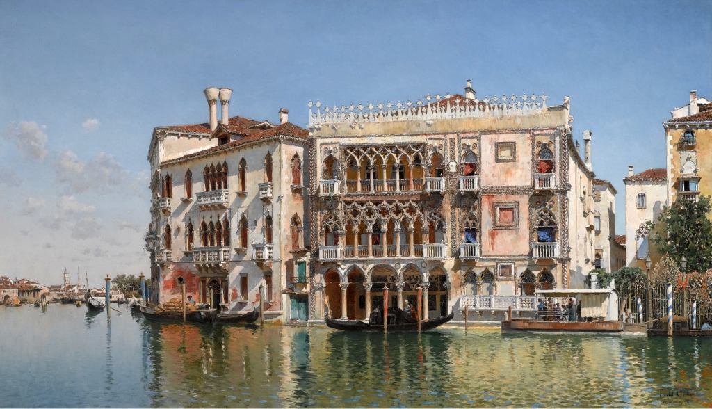 The Ca d'Oro, Venice jigsaw puzzle in Piece of Art puzzles on TheJigsawPuzzles.com