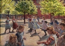 Playing Children, Enghave Square