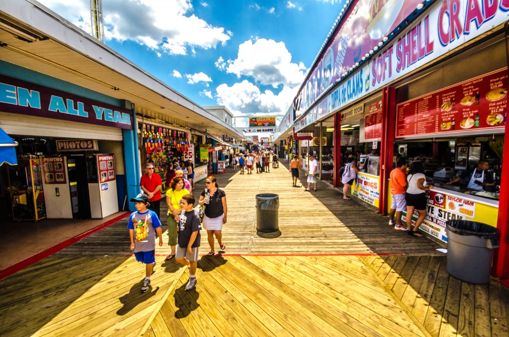 Seaside Heights jigsaw puzzle in Puzzle of the Day puzzles on TheJigsawPuzzles.com