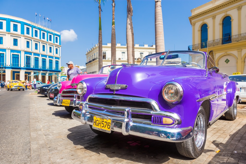 Classic Chevrolet in Havana, Cuba jigsaw puzzle in Cars & Bikes puzzles ...