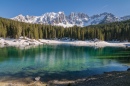 Carezza Lake, Dolomites, Italy